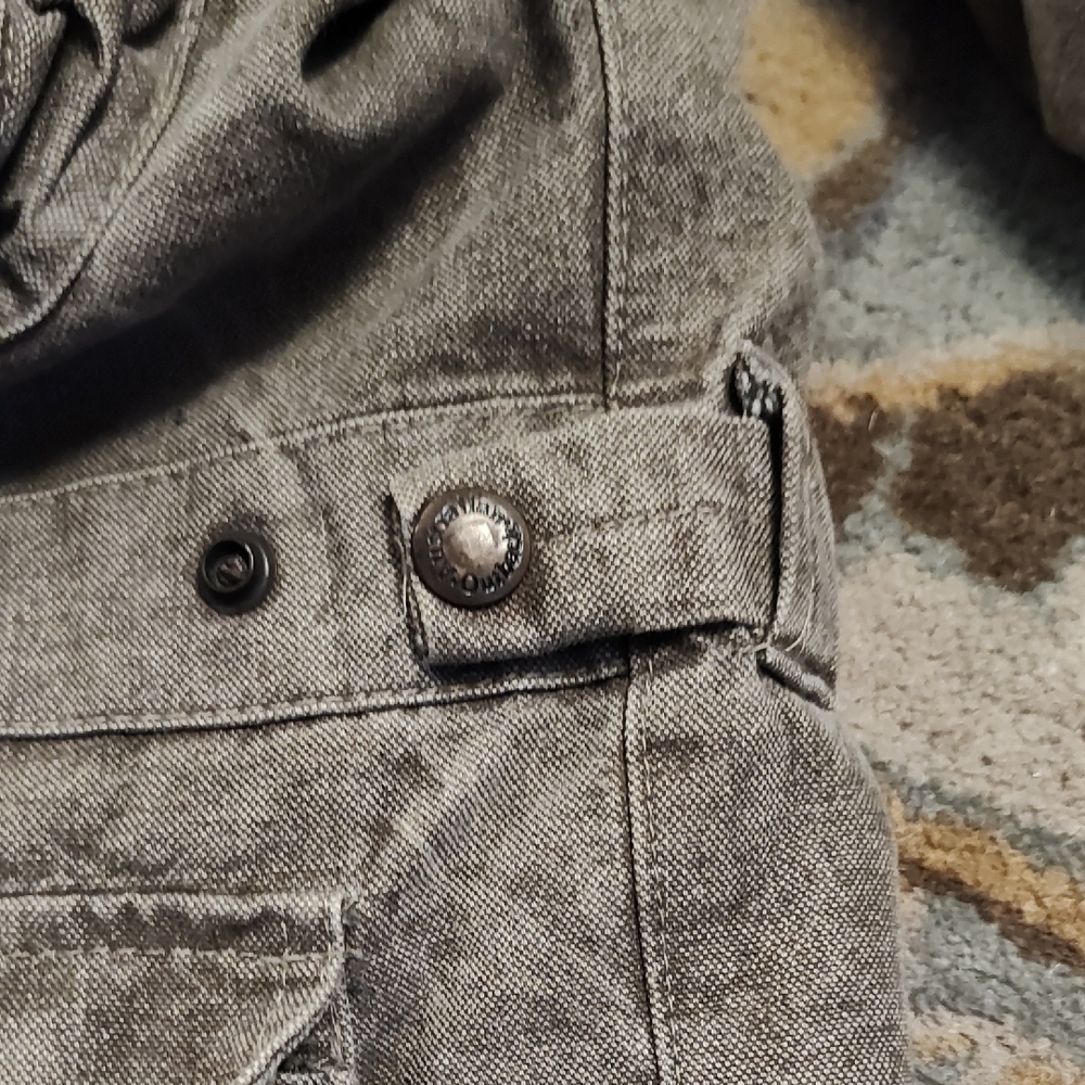 Men's Military Field Jacket in Olive - Picture 11 of 13
